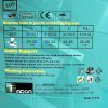 قوزک بند پشت باز نئوپرنی آدور مدل ADOR 310101 رنگ مشکی