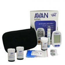 دستگاه تست قند خون آوان به همراه 1 بسته نوار 50 عددی - AVAN  - کد3321