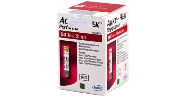 accu chek strips performa