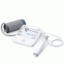 فشار سنج بازويي ECG بيورردارای ماژول اندازه گیری الکترو کاردیوگرافی قلب -  مدل beurer BM 95   فشار سنج بازويي ECG بيورردارای ماژول اندازه گیری الکترو کاردیوگرافی قلب -  مدل beurer BM 95