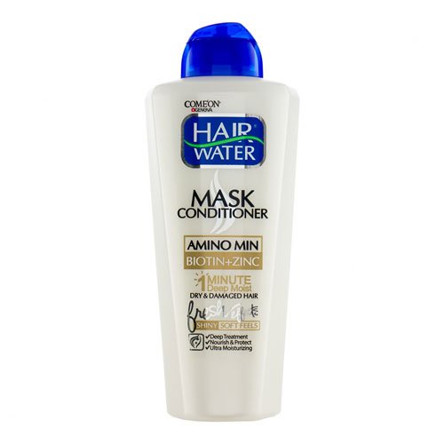 ماسک مو بیوتین و زینک هیر واتر کامان مخصوص موی خشک و آسیب دیده - COMEON MASK CONDIYIONER BIOTIN+ZINC 400ml
