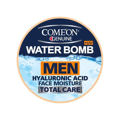 کرم صورت کاسه ای بمب آبرسان حاوی هیالورونیک اسید مخصوص آقایان کامان -  COMEON WATER BOMB for men 200ml - کد2590