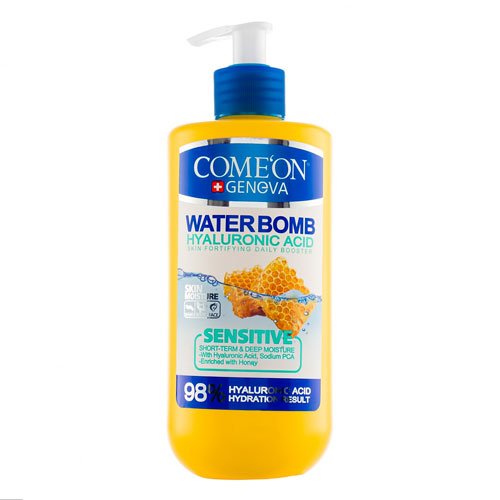 کرم صورت بمب آبرسان با عصاره عسل مناسب پوست حساس کامان -  COMEON WATER BOMB SENSITIVE- 500ml
