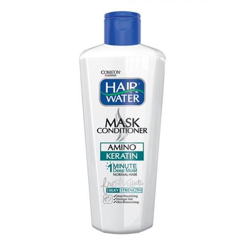 ماسک مو هیرواتر مناسب موهای معمولی و کمی چرب کامان - COMEON HAIRWATER KERATIN MASK CONDITIONER FOR NORMAL TO OILY HAIR 400ml