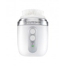 فیس براش لرزشی شارژی کیوت اسکین Cute Skin مدل Fit- CIH-F803 رنگ سفید