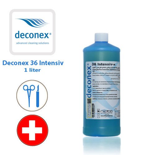 محلول کنسانتره پاک کننده خنثی دکونکس 36 اینتنسیو Deconex 36 Intensive-X - یک لیتری