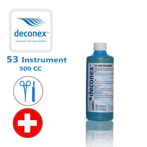 محلول ضدعفونی کننده ابزار دکونکسِ Deconex 53 Instrument - نیم لیتری - کد 547