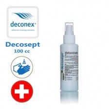 اسپری ضدعفونی کننده پوست دکوسپت دکونکس 100 میلی لیتری Decosept - کد 533 اسپری ضدعفونی کننده پوست دکوسپت دکونکس 100 میلی لیتری Decosept - کد 533