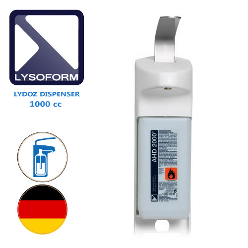 دستگاه دیسپنسر یک لیتری محلول ضدعفونی کننده دست لیدوز آلمان