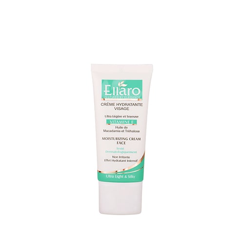 کرم مرطوب کننده حاوی ویتامین E الارو - Ellaro Hydratante Visage Vitamin E Cream 125ml