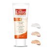 کرم ضد آفتاب با SPF 50 مناسب انواع پوست رنگ بژ طبیعی الارو - Ellaro natural beige SPF 50 Sunscreen cream 50ml