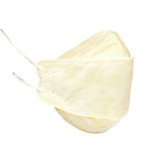 ماسک چهار لایه سه بعدی - 3لایه اسپان باند -1 لایه ملت بلون - جعبه 50عددی -  ایرانیGHT- سفید- کد17