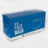 ماسک چهار لایه سه بعدی - 3لایه اسپان باند -1 لایه ملت بلون - جعبه 50عددی -  ایرانیGHT- سفید- کد17