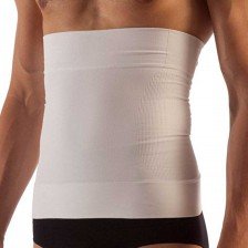 شکم بند لاغری میکروفیبر فرم دهی مردانه فارماسل ایتالیا مدل Art.405 - سفید