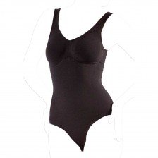 بادی لاغری میکروفیبر فرم دهی فارماسل ایتالیا مدل Art.608 - مشکی