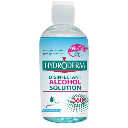 محلول ضدعفونی کننده الکی دست هیدرودرم 500 میلی لیتری - HYDRODERM SOLUTION 500ml - کد 1429