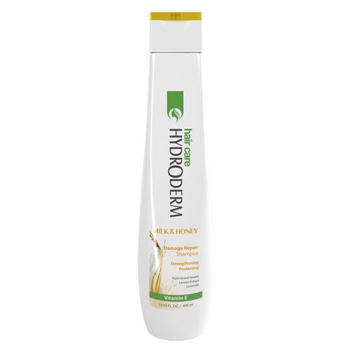 شامپو ترمیم کننده مو شیر و عسل 400 میل هیدرودرم - Hydroderm Milk And Honey Damage Repair Shampoo 400ml