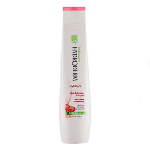شامپو تثبیت کننده و محافظ رنگ مو حاوی امگا 3 هیدرودرم - Hydroderm Omega 3 Color Enhancing Shampoo 250ml