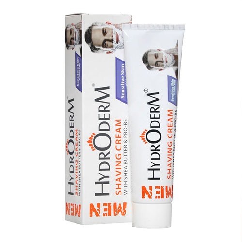 خمیر اصلاح صورت آقایان مناسب پوست حساس هیدرودرم - Hydroderm Shaving Cream For Sensitive Skin 100g