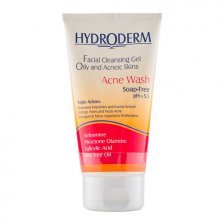 ژل شستشو صورت پوست چرب و آکنه اي هيدرودرم - hydroderm acne wash150ml - کد2191  ژل شستشو صورت پوست چرب و آکنه اي هيدرودرم - hydroderm acne wash150ml - کد2191