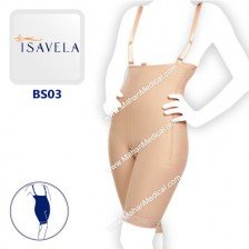 گن بعد از عمل جراحی شکم و پهلو و ران BS03 ایزاولا ( پادار) - رنگ کرم