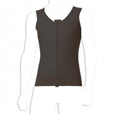 گن مردانه جلیقه ای بعد از عمل جراحی بالا تنه آقایان MG03 ایزاولا - رنگ مشکی