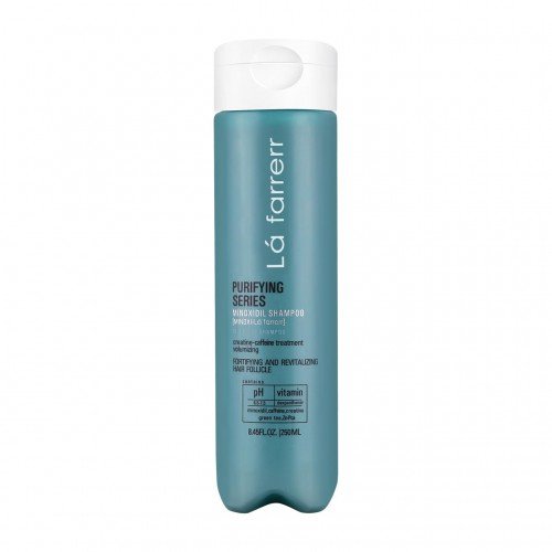 شامپو ماینوکسی مخصوص موهای چرب لافارر- lafarrerr minoxy shampoo for oily hair 250ml