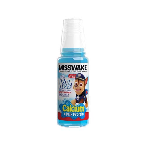 دهان شویه کودک پسرانه سگ نگهبان میسویک -  Misswake Mouthwash Blue For Kids