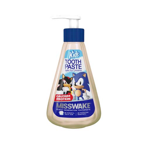 خمیردندان کودک پمپی سونیک میسویک - Misswake Toothpaste For Boy 185ml