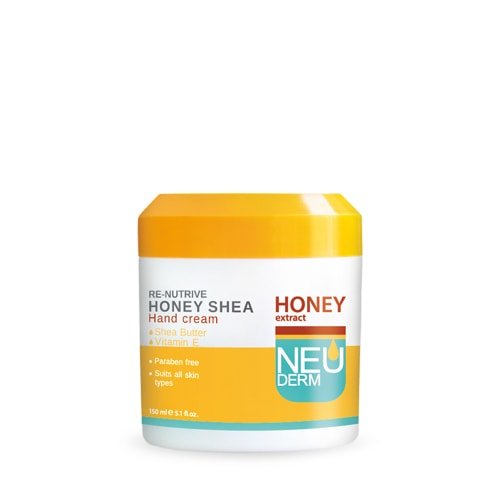 کرم دست کاسه ای رینوتریو هانی شی نئودرم - Neuderm Honey Shea Hand Cream 150ml
