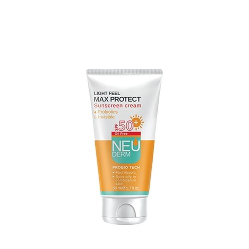 کرم ضد آفتاب فاقد چربی مکس پروتکت نئودرم - Neuderm Max  Protect Oil Free Sunscreen Cream 50ml