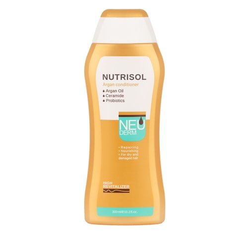نرم کننده مو آرگان نوتریسل نئودرم - Neuderm Nutrisol Argan Hair Conditioner 300ml
