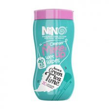 دستمال مرطوب آرایشی چای سبز نینو - Nino Green Tea Makeup Cleanser - کد2478