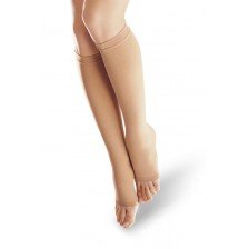 جوراب واریس زیر زانو اپو مدل OppO 2802 AD - کلاس فشار 2 - پنجه باز - ضخامت کم - رنگ کرم