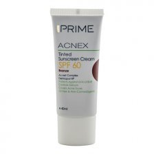  کرم ضد آفتاب فاقد چربی با رنگ برنز پریم - prime spf 60 tinted sunscreen cream 40ml - کد2639