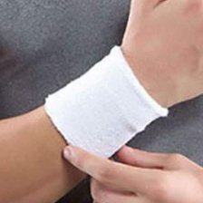 مچ بند طبی حوله ای پاک سمن رنگ سفید - Pak Saman 008 - کد3034