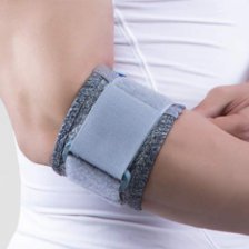 باند تنیس البو نئوپرنی پاک سمن - Pak Saman 133 - رنگ طوسی - کد3074