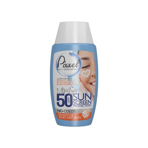 کرم ضد آفتاب مناسب پوست خشک و نرمال پیکسل - Pixxel No Color Sunscreen Protection For Dry Skin