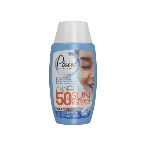 کرم ضد آفتاب مناسب پوست جوشدار و چرب پیکسل - Pixxel No Color Sunscreen Protection For Oily Skin