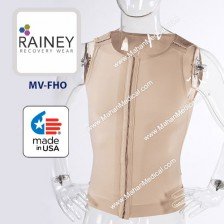 گن بعد از عمل جراحی شکم و پهلو جلیقه ای آقایان رینی آمریکا مدل MV - مشکی گن بعد از عمل جراحی شکم و پهلو جلیقه ای آقایان رینی آمریکا مدل MV - مشکی