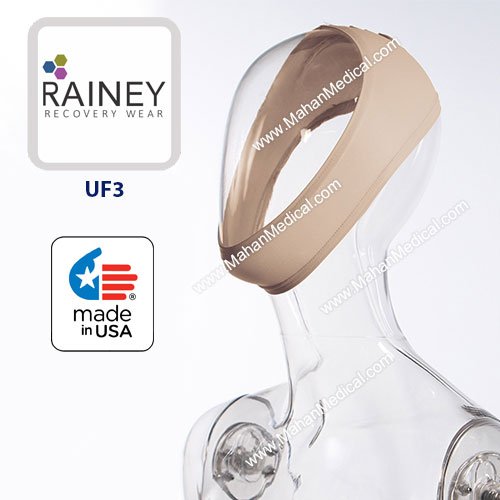 گن بعد از عمل جراحی صورت فک چانه و غبغب رینی آمریکا مدل UF3 - رنگ مشکی
