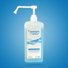 محلول ضدعفونی کننده  دست الکلی درموسپت پلاس یک لیتری - DERMOSEPT  Plus 1Liter - بهمراه پمپ رقیق ریز دوشی ایرانی - کد 1413 محلول ضدعفونی کننده  دست الکلی درموسپت پلاس یک لیتری - DERMOSEPT  Plus 1Liter - بهمراه پمپ رقیق ریز دوشی ایرانی - کد 1413
