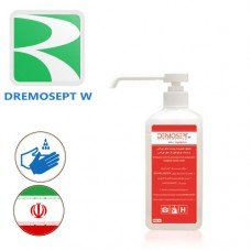 شوینده و ضدعفونی کننده پوست درموسپت دبلیو نیم لیتری - DERMOSEPT W - کد 410