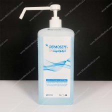 محلول ضدعفونی کننده  دست الکلی درموسپت پلاس یک لیتری رضاراد Rezarad Dermosept Plus 1Liter  - بهمراه پمپ دوشی پاششی وارداتی - کد 429 محلول ضدعفونی کننده  دست الکلی درموسپت پلاس یک لیتری رضاراد Rezarad Dermosept Plus 1Liter  - بهمراه پمپ دوشی پاششی وارداتی - کد 429