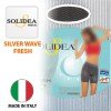 شلوارک ورزشی و آنتی سلولیت سولیدا ایتالیا مدل سیلور ویو شورت SOLIDEA Silver Wave Fresh / Short - رنگ مشکی - کد423
