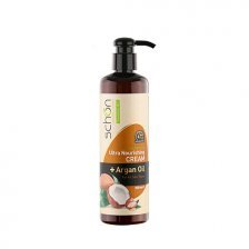 کرم مرطوب کننده نارگیل و آرگان شون - Schon Argan Oil & Coconut Oil Ultra Nourishing Cream 300ml - کد2039 کرم مرطوب کننده نارگیل و آرگان شون - Schon Argan Oil & Coconut Oil Ultra Nourishing Cream 300ml - کد2039
