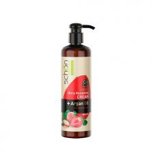 کرم مرطوب کننده توت فرنگی و آرگان شون- Schon Argan Oil & Shea Butter & Strawberry Extract Moisturizing Cream 300ml - کد2037 کرم مرطوب کننده توت فرنگی و آرگان شون- Schon Argan Oil & Shea Butter & Strawberry Extract Moisturizing Cream 300ml - کد2037