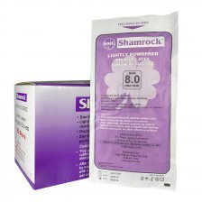 دستکش لاتکس استریل جراحی - کم پودر - برند شامرک اندونزی - Shamrock - یک جفت دستکش لاتکس استریل جراحی - کم پودر - برند شامرک اندونزی - Shamrock - یک جفت