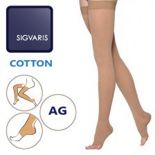 جوراب واریس انتهای ران مدل CO2 AG ترمو (کتان) سیگواریس سوئیس کلاس فشار 2 - SIGVARIS ESSENTIAL THERMOREGULATING CO2 AG - new - کد1923 جوراب واریس انتهای ران مدل CO2 AG ترمو (کتان) سیگواریس سوئیس کلاس فشار 2 - SIGVARIS ESSENTIAL THERMOREGULATING CO2 AG - new - کد1923