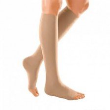 جوراب واریس زیر زانو تونوس الاست TONUSELAST 0408 LUX AD- کلاس فشار 2 - پنجه باز - کرم - کد1219